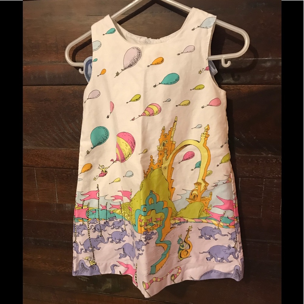 Dr. Seuss “oh the places you’ll go” dress